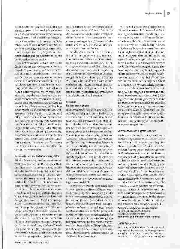 Vorschauseite 2: Neue Perspektiven