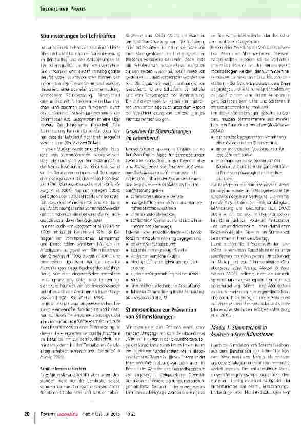 Vorschauseite 3: Gesundheitsförderung und Prävention im Setting Schule