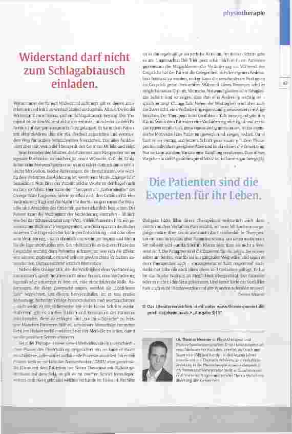 Vorschauseite 4: Platz für Gespräche auf Augenhöhe