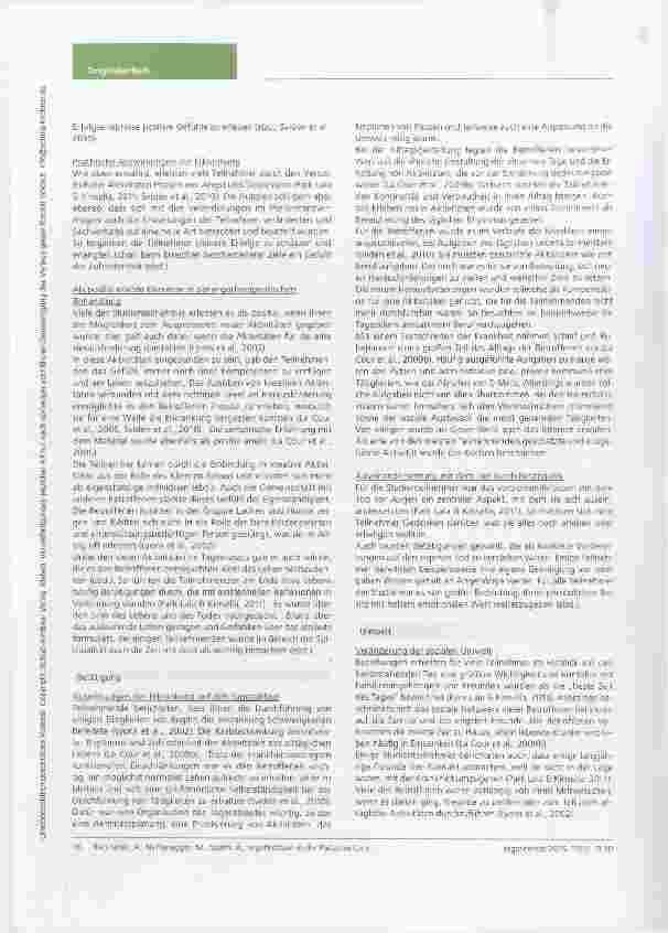 Vorschauseite 4: Ergotherapie in der Palliative Care Einfluss von unheilbaren Erkrankungen auf die Betätigung