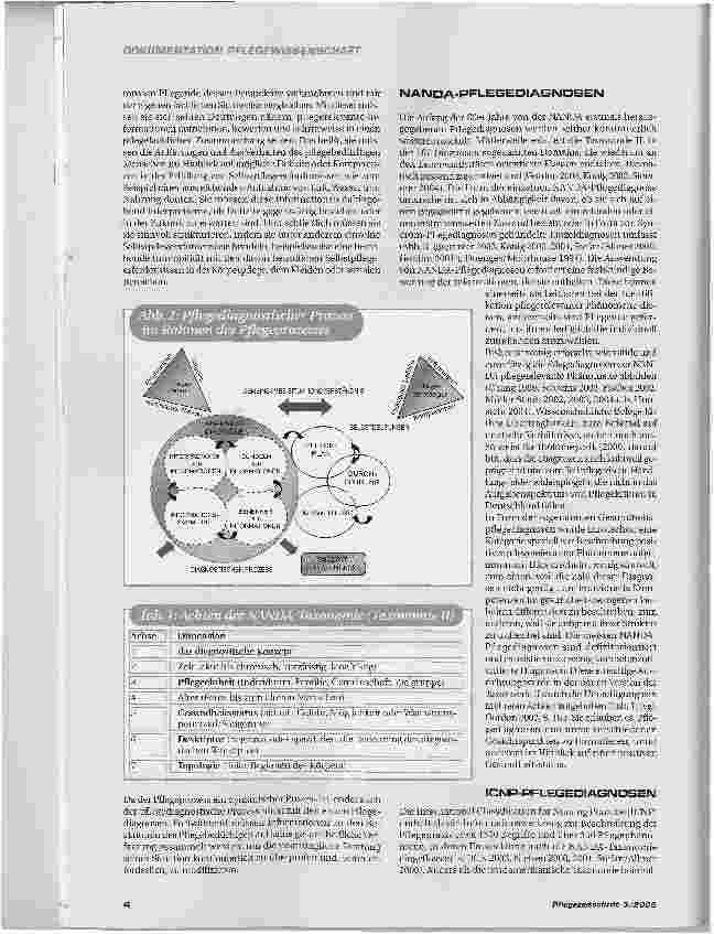 Vorschauseite 3: ABBILDUNG DER PFLEGEBEDÜRFTIGKEIT MITHILFE VON PFLEGEDIAGNOSEN: DIE NANDA-KLASSIFIKATION UND ICNP DIFFEREN-