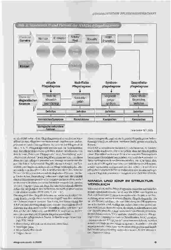 Vorschauseite 4: ABBILDUNG DER PFLEGEBEDÜRFTIGKEIT MITHILFE VON PFLEGEDIAGNOSEN: DIE NANDA-KLASSIFIKATION UND ICNP DIFFEREN-