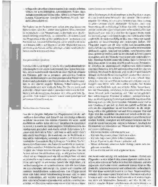 Vorschauseite 4: Suizidalität und Umgang mit suizidalen Patienten
