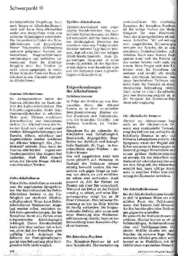 Vorschauseite 4: Vom Umgang mit Alkoholkranken in der Pflege