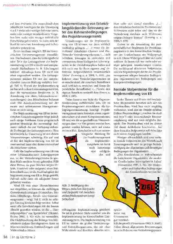 Vorschauseite 2: Implementierung von Entwicklungs-fördernder Betreuung in der Neonatologie aus Sicht der Organisationsberatung Teil 2