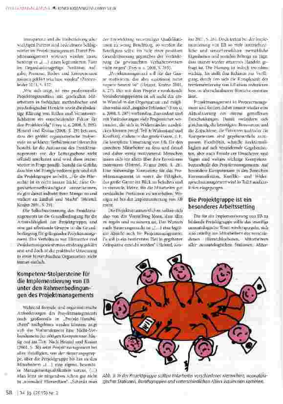 Vorschauseite 4: Implementierung von Entwicklungs-fördernder Betreuung in der Neonatologie aus Sicht der Organisationsberatung Teil 2
