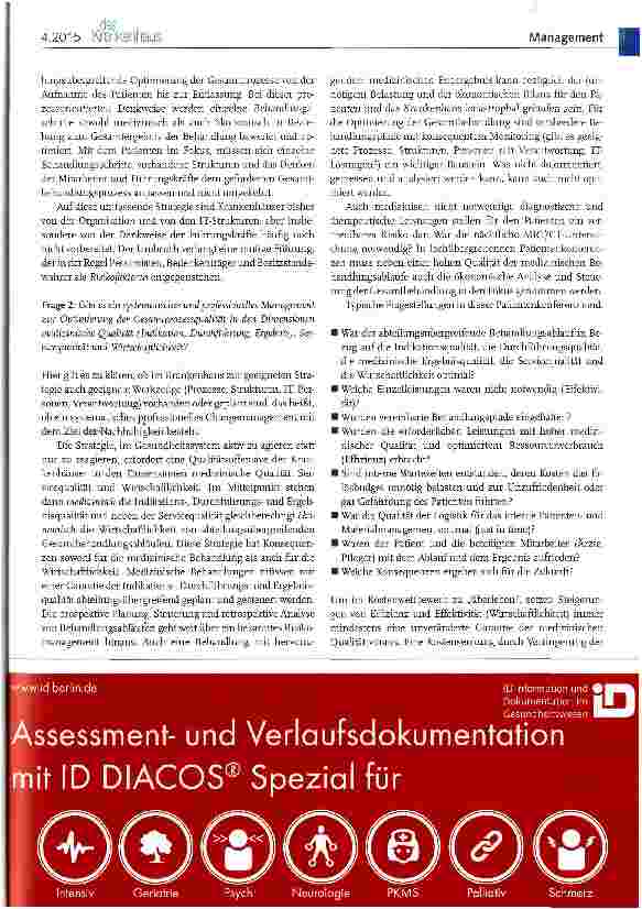 Vorschauseite 2: Klinik-Check: Fragen zur Managementqualität eines Krankenhauses (I)