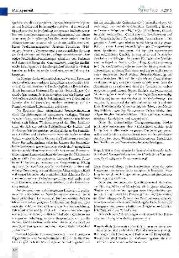 Vorschauseite 3: Klinik-Check: Fragen zur Managementqualität eines Krankenhauses (I)