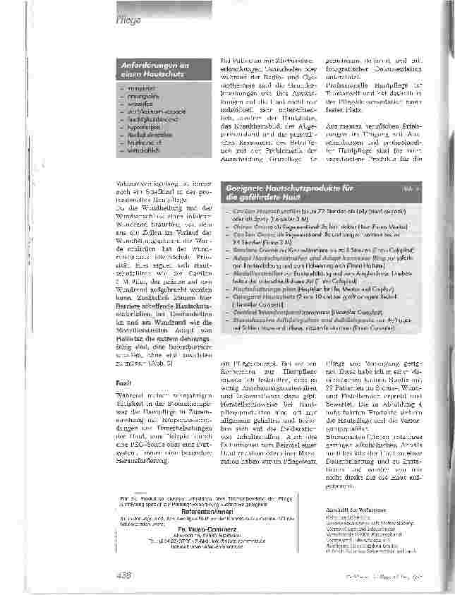 Vorschauseite 3: Schutz für die gefährdete Haut. Professionelle Hautpflege bei Körperausscheidungen im Stoma-, Inkontinenz-, Fistelund Wundbereich