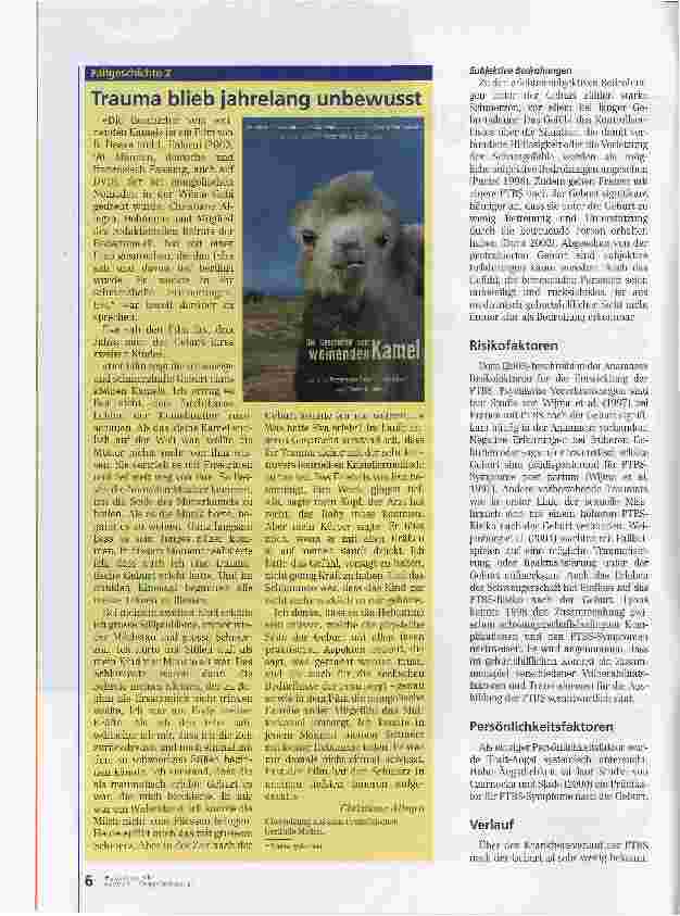Vorschauseite 3: Posttraumatische Belastungsstörung