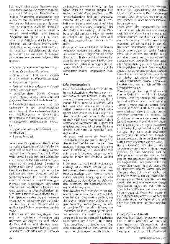 Vorschauseite 2: Außendarstellung und Öffentlichkeitsarbeit in ambulanten Diensten