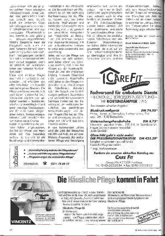 Vorschauseite 6: Erfahrungen aus der ambulanten Pflege von Menschen mit AIDS