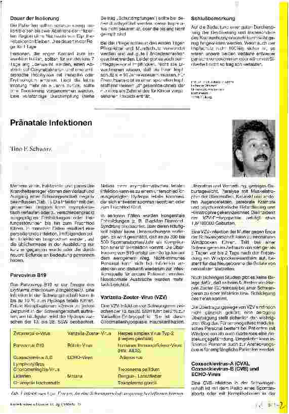 Vorschauseite 1: Pränatale Infektionen