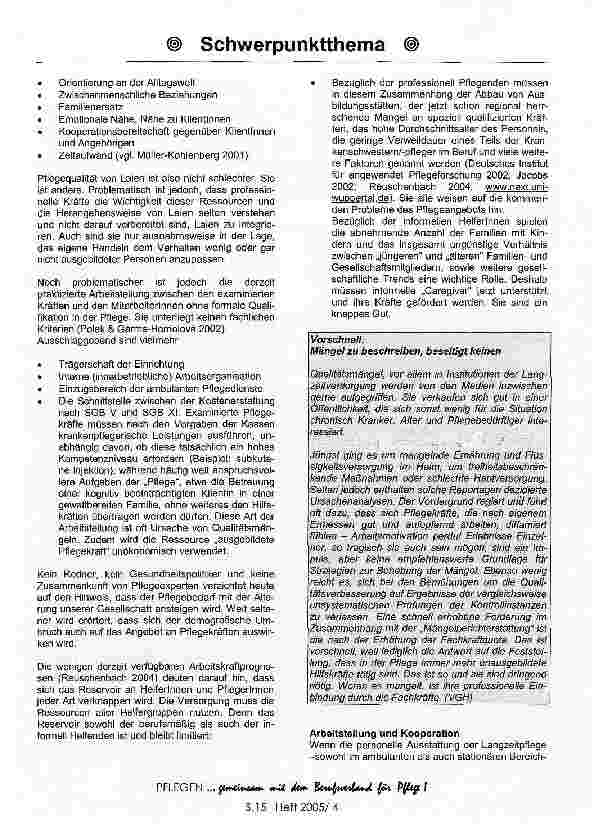 Vorschauseite 2: Qualität kommt nicht von Qualifikation