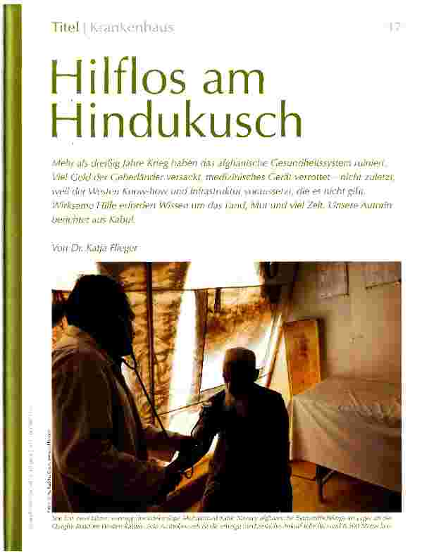 Vorschauseite 1: Hilflos am Hindukusch