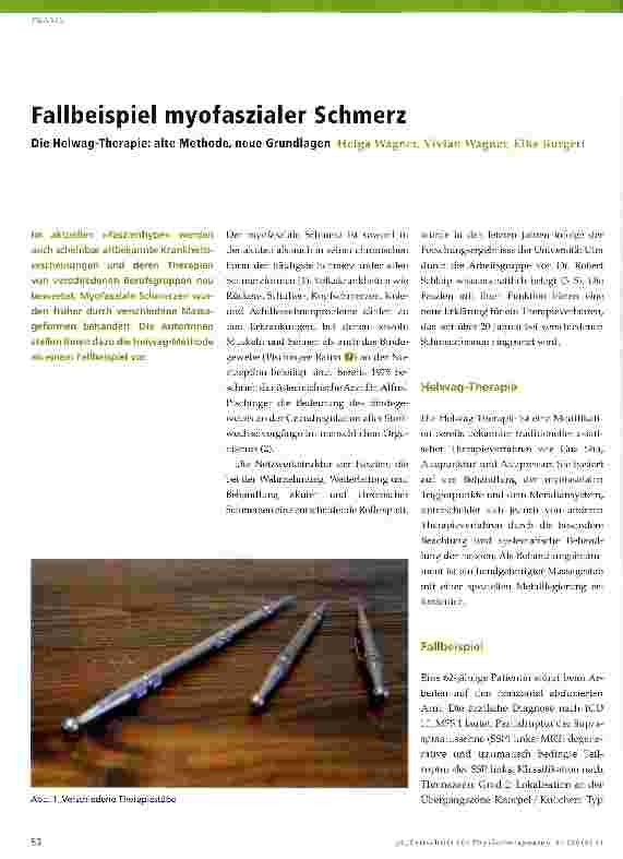 Vorschauseite 1: Fallbeispiel myofaszialer Schmerz