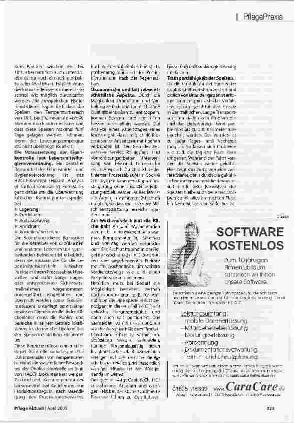 Vorschauseite 3: Frischküche ade? Zukunftsweisende Systeme für die Großküche