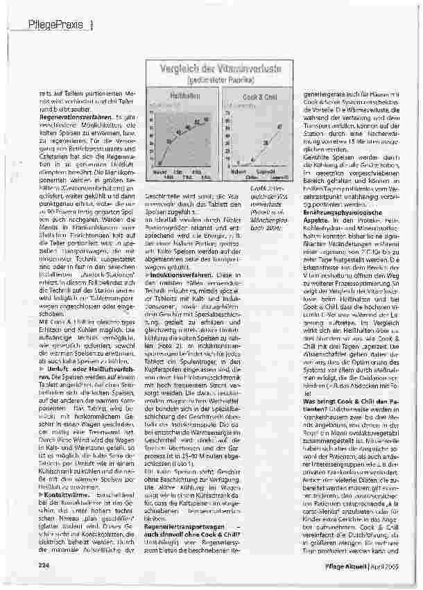 Vorschauseite 4: Frischküche ade? Zukunftsweisende Systeme für die Großküche
