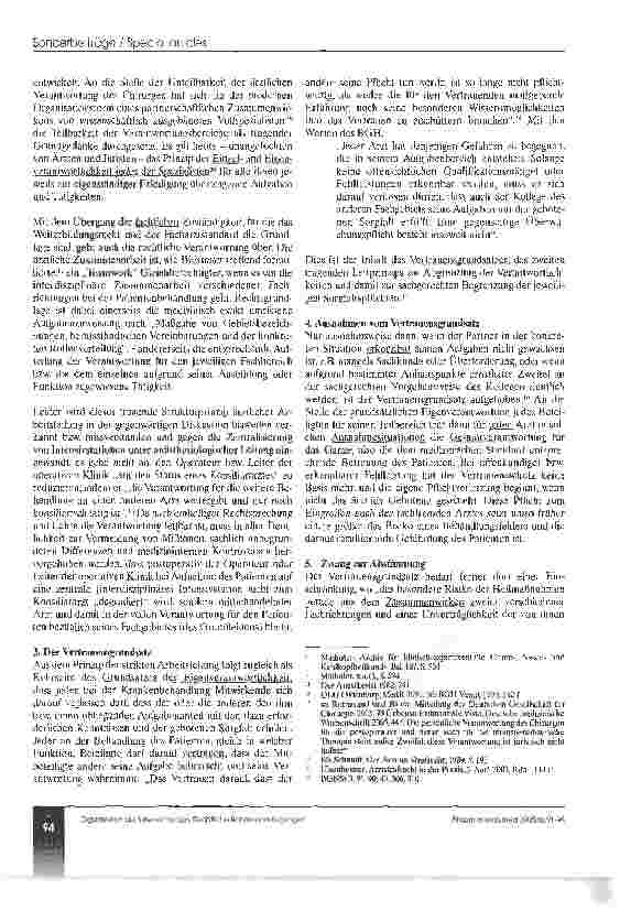 Vorschauseite 4: Rechtliche Rahmenbedingungen für die Schaffung interdisziplinärer operativer Intensiveinheiten