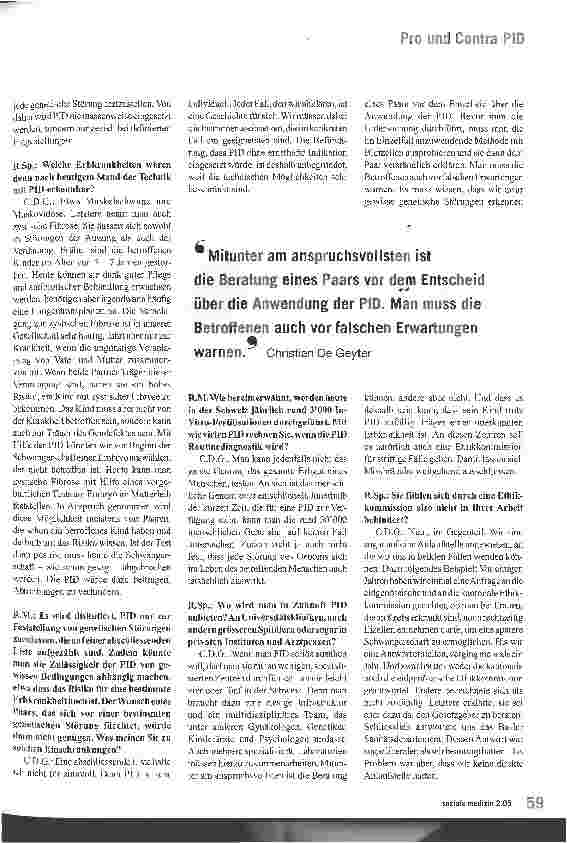 Vorschauseite 3: Präimplantationsdiagnostik in der Praxis