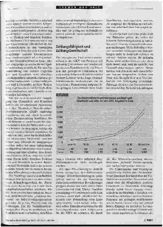 Vorschauseite 3: Finanzierung des GesundheitswesensFolgen der Privatisierung