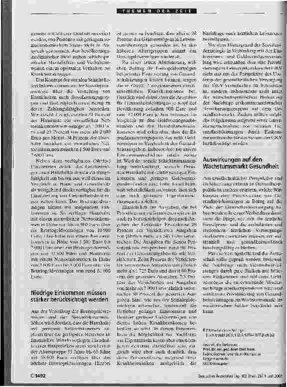 Vorschauseite 4: Finanzierung des GesundheitswesensFolgen der Privatisierung