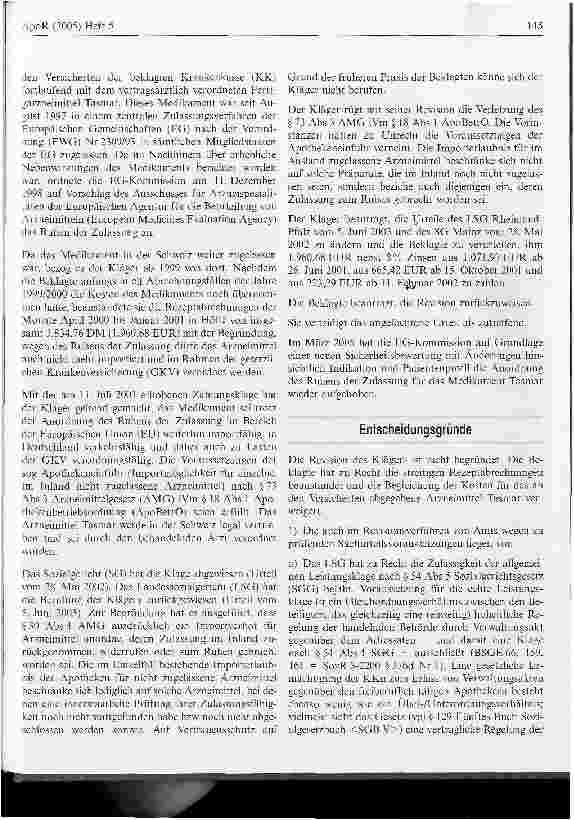 Vorschauseite 2: Apotheker ist zur Prüfung der Verkehrsund Importfähigkeit eines Arzneimittels verpflichtet