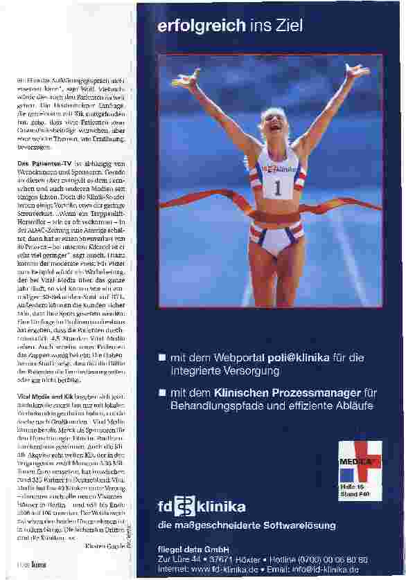 Vorschauseite 2: PATIENTEN-TVKostenloses Marketing