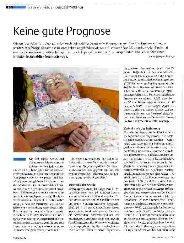 Vorschauseite 1: Keine gute Prognose