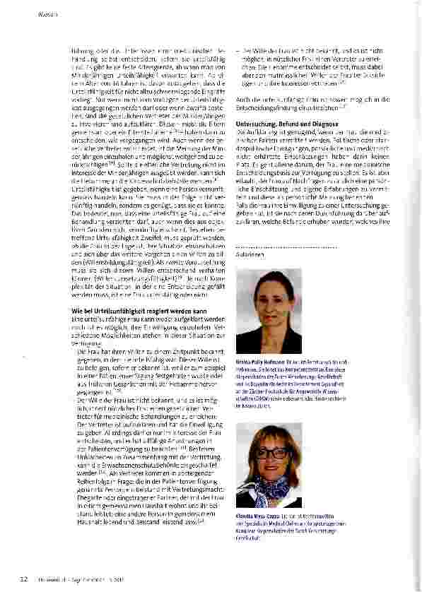 Vorschauseite 2: Wie sich Hebammen vor Haftung und Strafbarkeit schützen können
