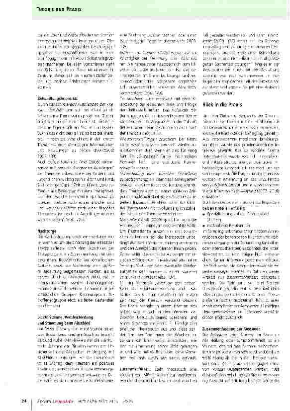 Vorschauseite 5: Alles hat ein Ende-auch die Stottertherapie!?
