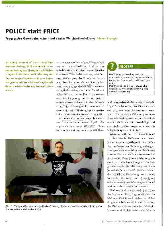 Vorschauseite 1: POLICE statt PRICE