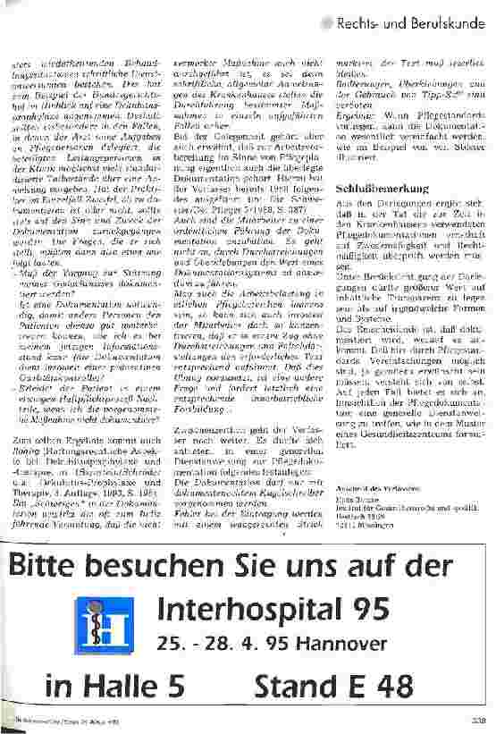Vorschauseite 5: Pflegedokumentation auf dem Prüfstand 2. Teil: Rechtsfragen der Pflegedokumentation