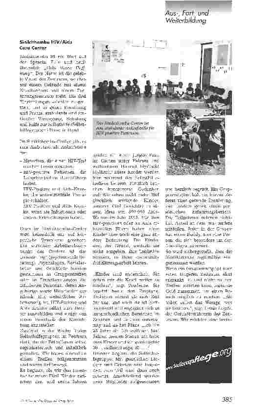Vorschauseite 1: Positiv!? Innovative Versorgung von Menschen mit HIV/Aids