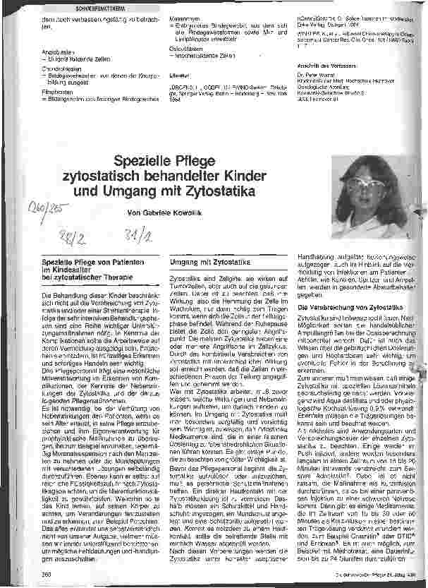 Vorschauseite 4: Primäre maligne Knochentumoren