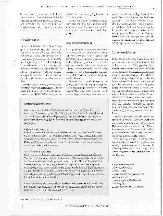 Vorschauseite 4: Begleitforschung für ambulant betreute Wohngemeinschaften für demenzkranke Menschen