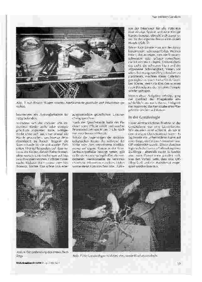 Vorschauseite 3: Krankenpflege in Benin/Westafrika