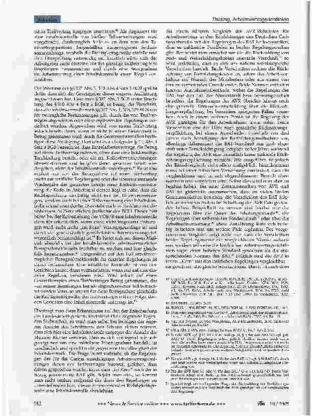 Vorschauseite 6: Inhaltskontrolle kirchlicher Arbeitsvertragsrichtlinien