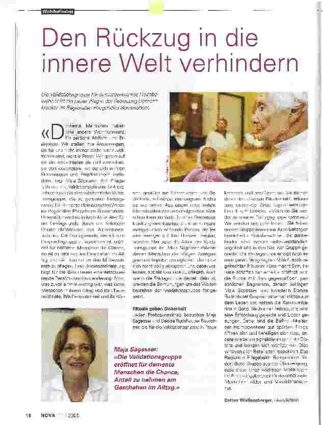 Vorschauseite 1: Den Rückzug in die innere Welt verhindern