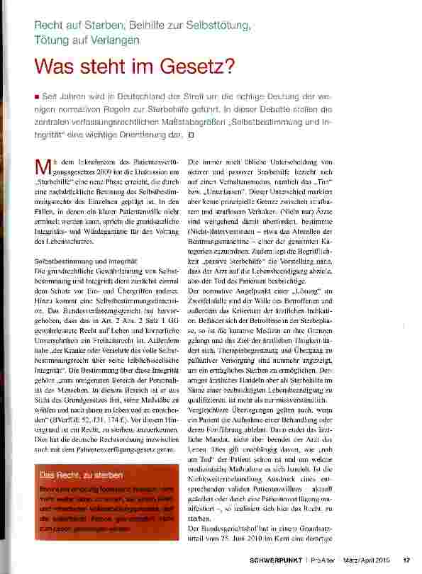 Vorschauseite 1: Was steht im Gesetz?