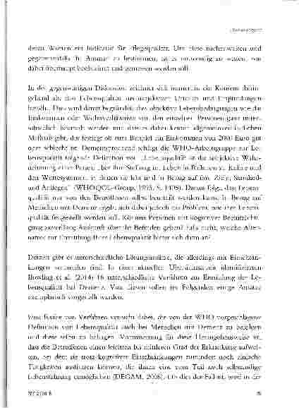 Vorschauseite 2: LEBENSQUALITÄT BEI MENSCHEN MIT DEMENZ