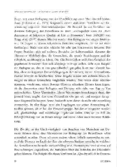 Vorschauseite 3: LEBENSQUALITÄT BEI MENSCHEN MIT DEMENZ