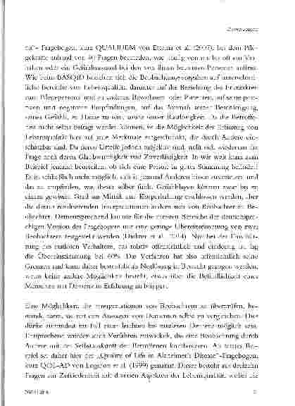 Vorschauseite 4: LEBENSQUALITÄT BEI MENSCHEN MIT DEMENZ