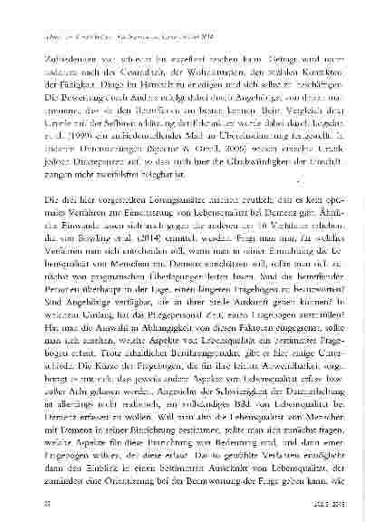 Vorschauseite 5: LEBENSQUALITÄT BEI MENSCHEN MIT DEMENZ