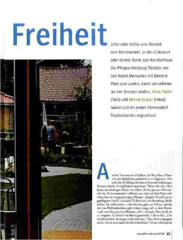 Vorschauseite 2: Geschützte Freiheit