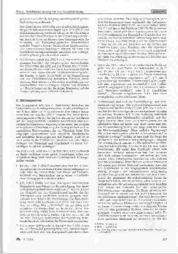 Vorschauseite 4: Antidiskriminierung bis zur Diskriminierung