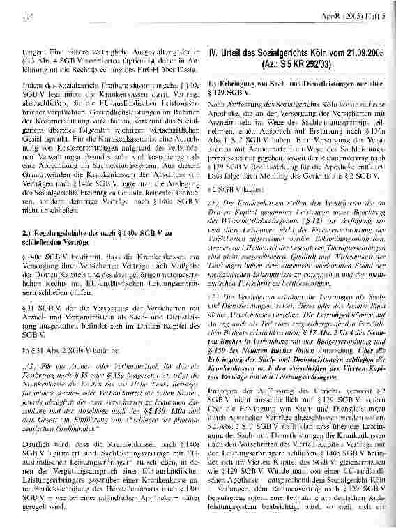 Vorschauseite 4: Über die Integration einer EU-ausländischen Apotheke in das deutsche Sachleistungssystem mit Blick auf die Herstellerrabattregelung gem. § 130a SGB V