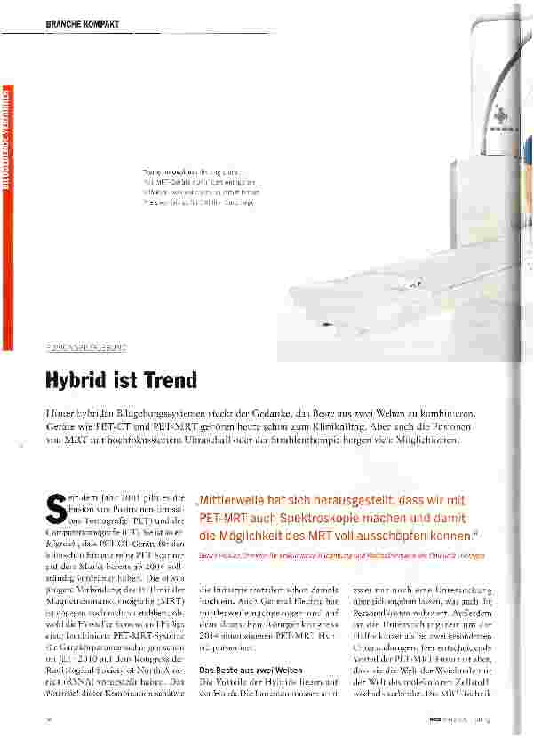 Vorschauseite 1: Hybrid ist Trend