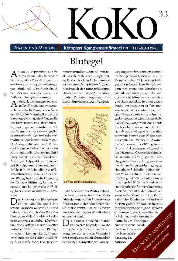 Vorschauseite 1: Blutegel
