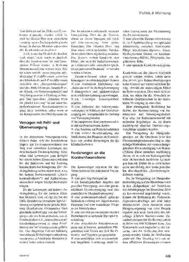Vorschauseite 4: Bedarf decken statt Bedarf wecken